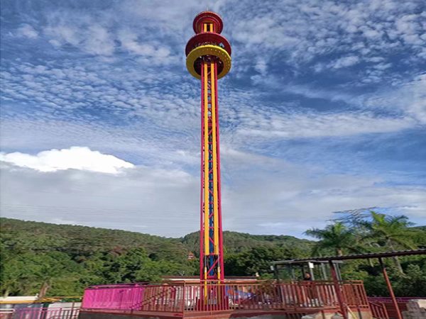 Drop tower ride 01