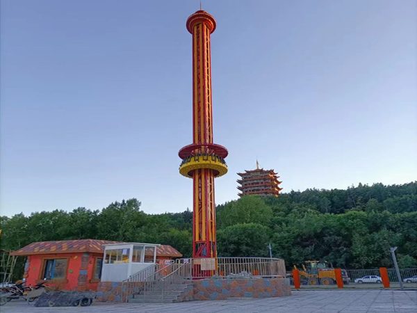 Drop tower ride 02